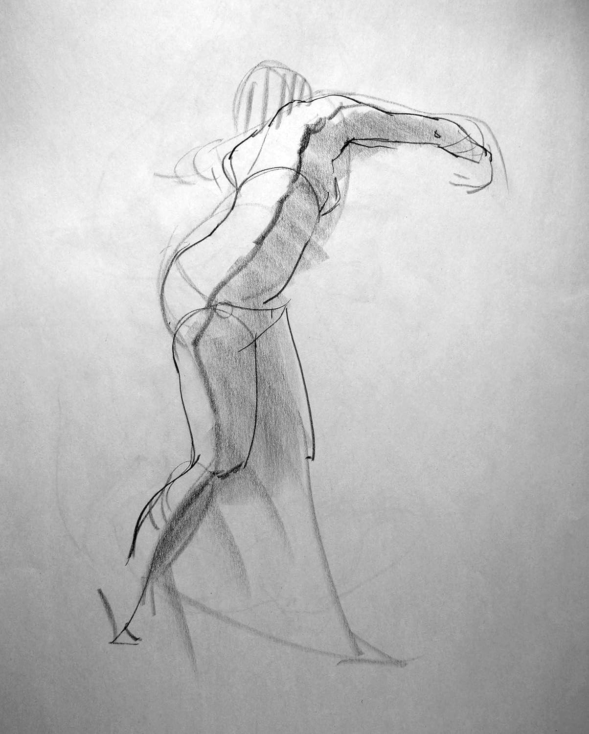 La pose rápida: una recopilación de gestos y reflexiones sobre el dibujo de figuras (Instrucción de arte de Dover)