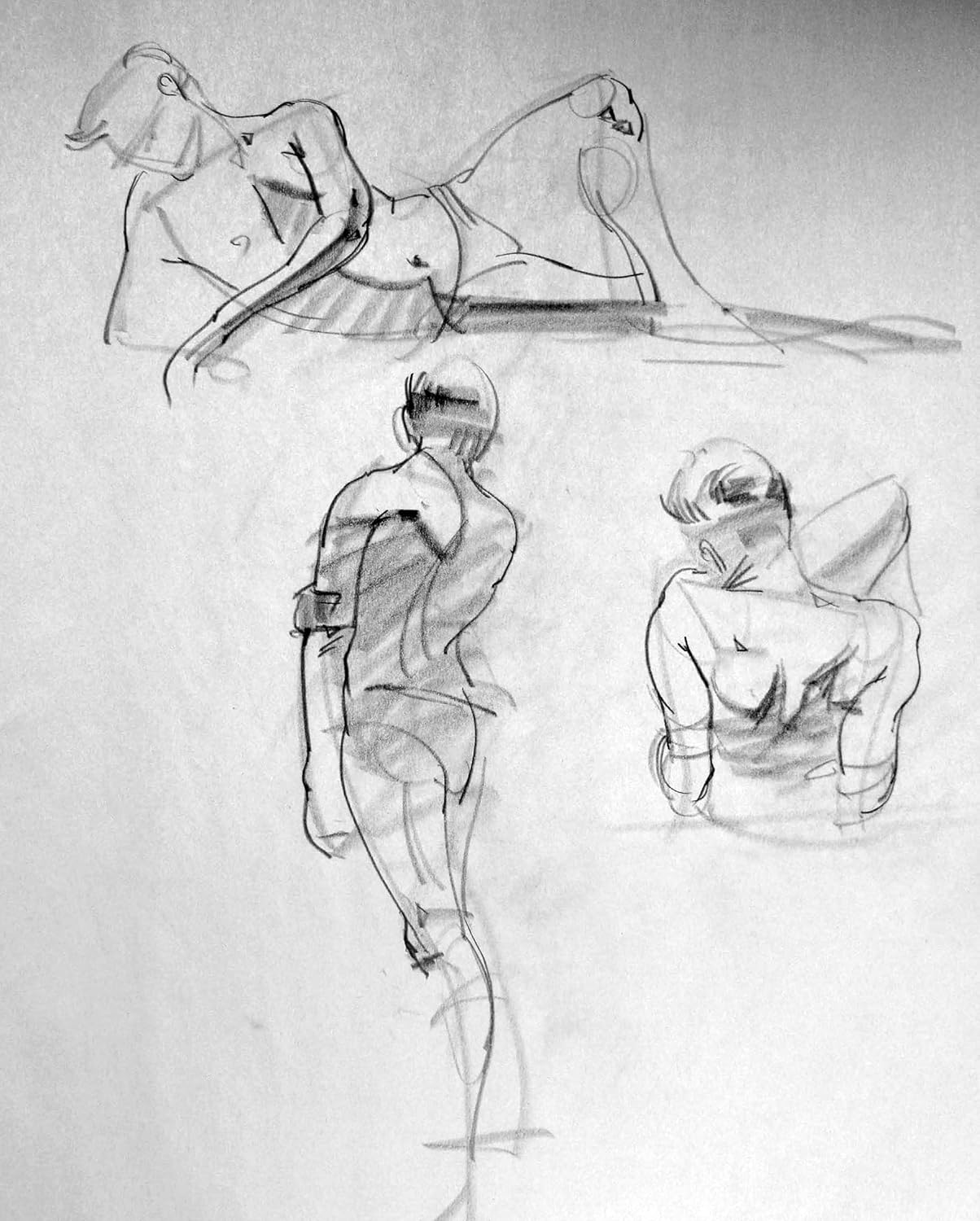 La pose rápida: una recopilación de gestos y reflexiones sobre el dibujo de figuras (Instrucción de arte de Dover)