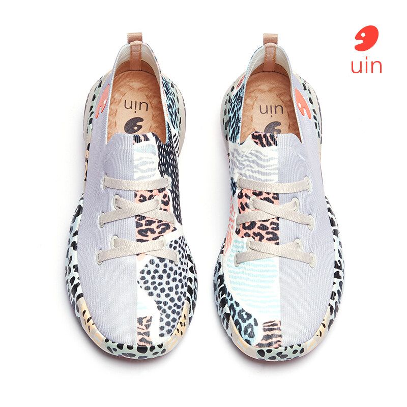 UIN Mijas Women's Art Painted Travel Shoes Slip On Loafers Comfort Lightweight Sneakers · v6