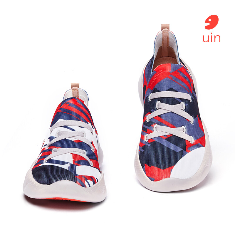 UIN Mijas Women's Art Painted Travel Shoes Slip On Loafers Comfort Lightweight Sneakers · v6