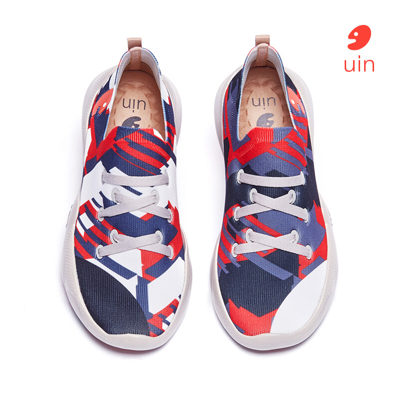 UIN Mijas Women's Art Painted Travel Shoes Slip On Loafers Comfort Lightweight Sneakers · v6