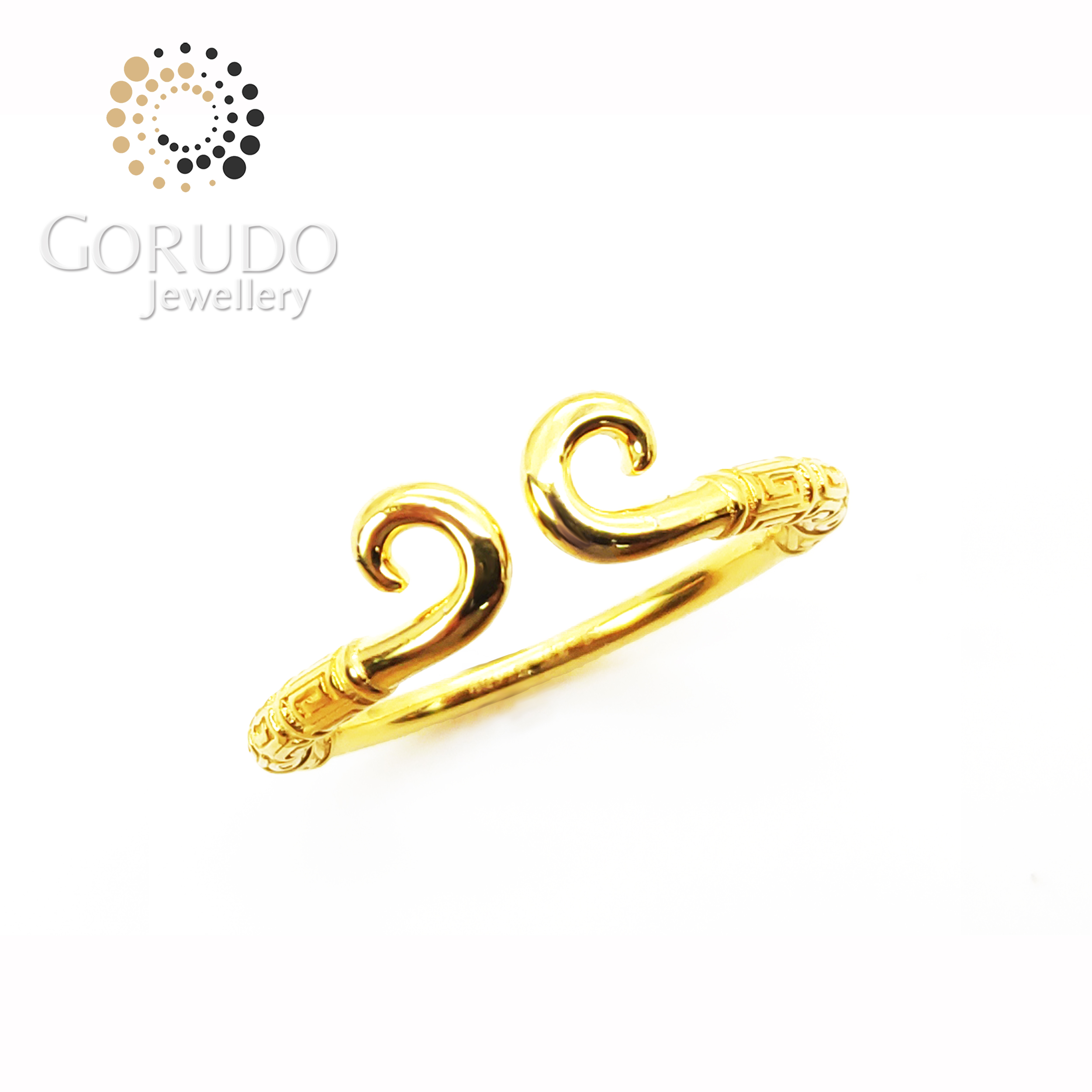 Gorudo Jewellery 916 Gold Monkey King Sun Wukong Ring · v3