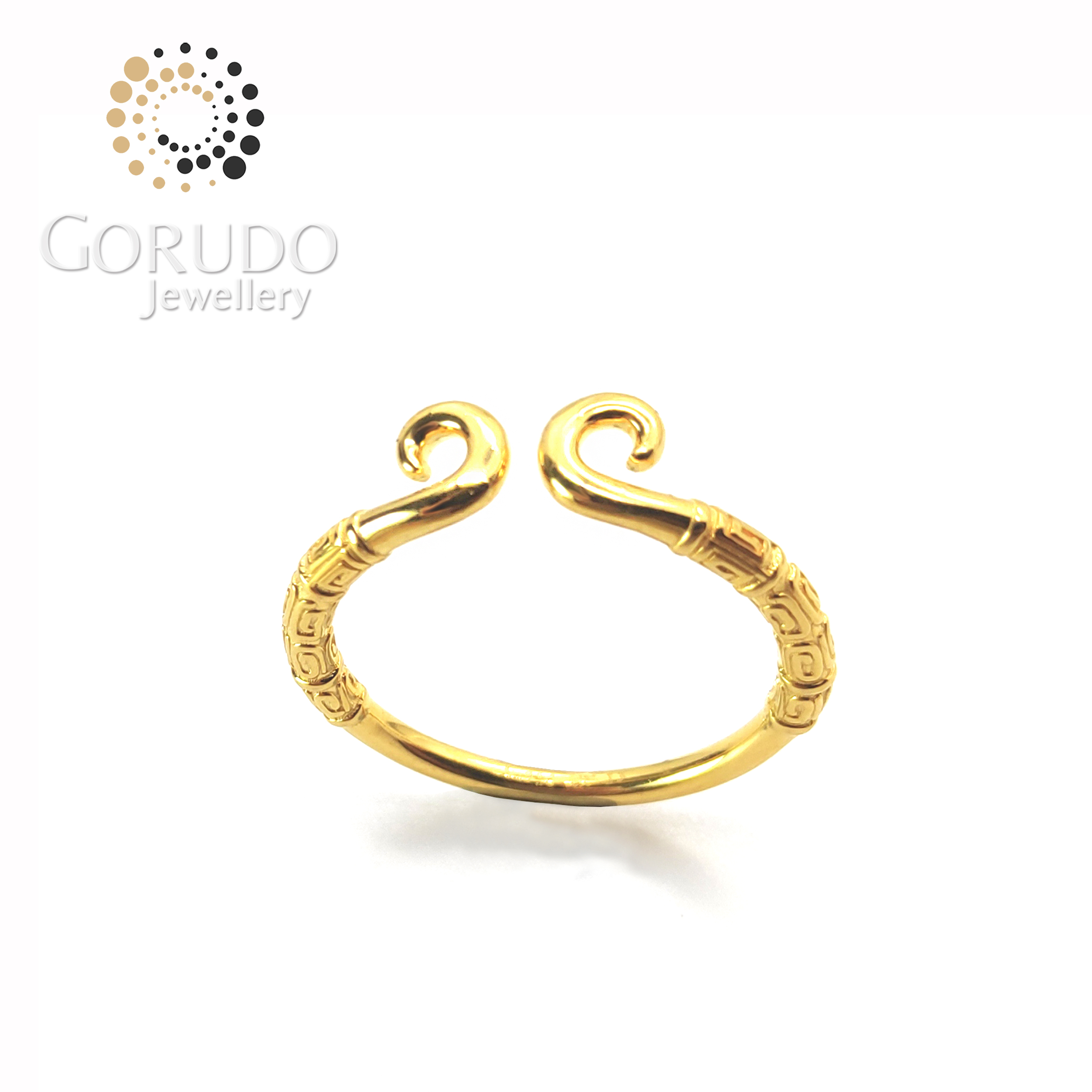 Gorudo Jewellery 916 Gold Monkey King Sun Wukong Ring · v3