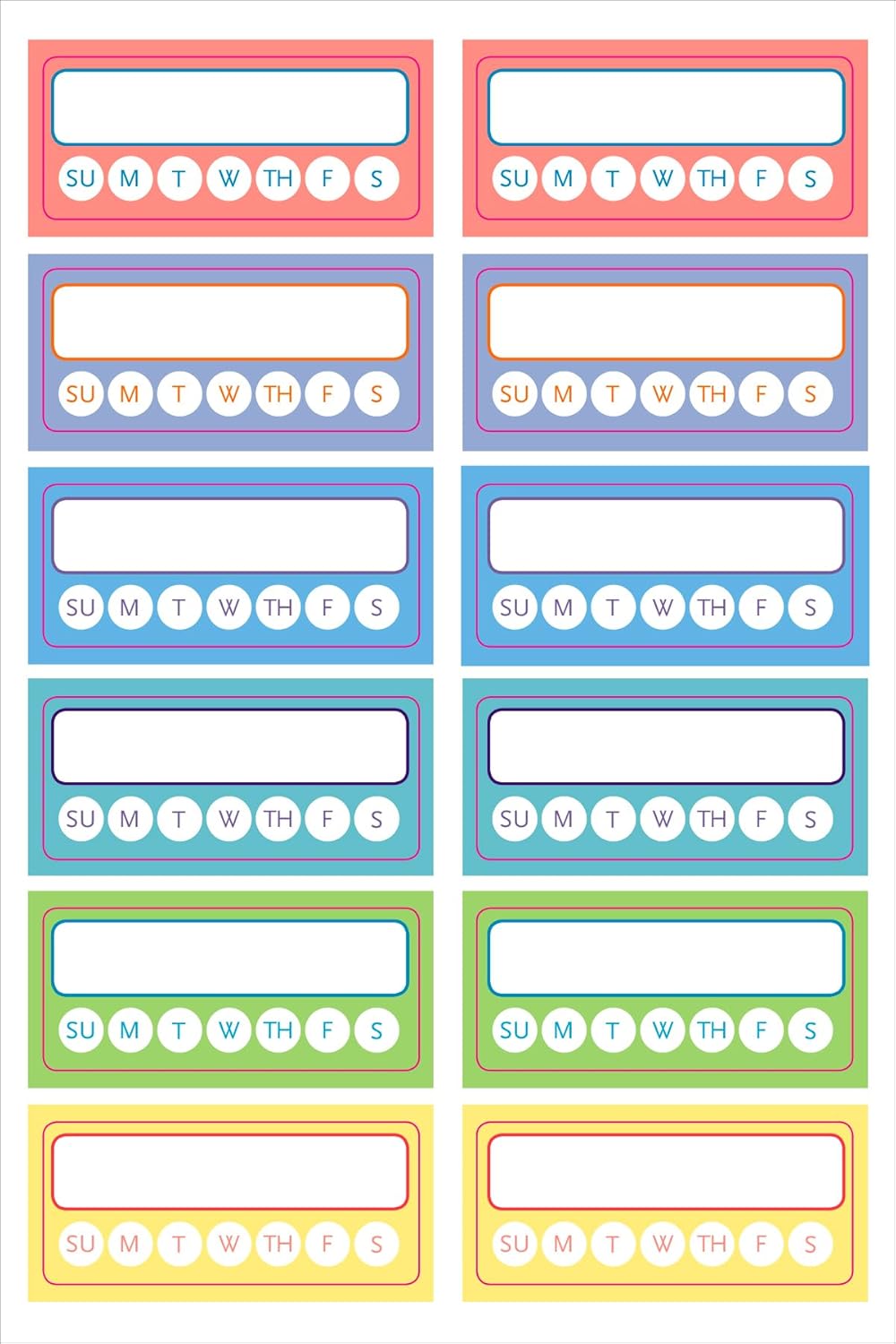 Essentials Habit Tracker Planner Stickers (52 weeks of stickers) · v2
