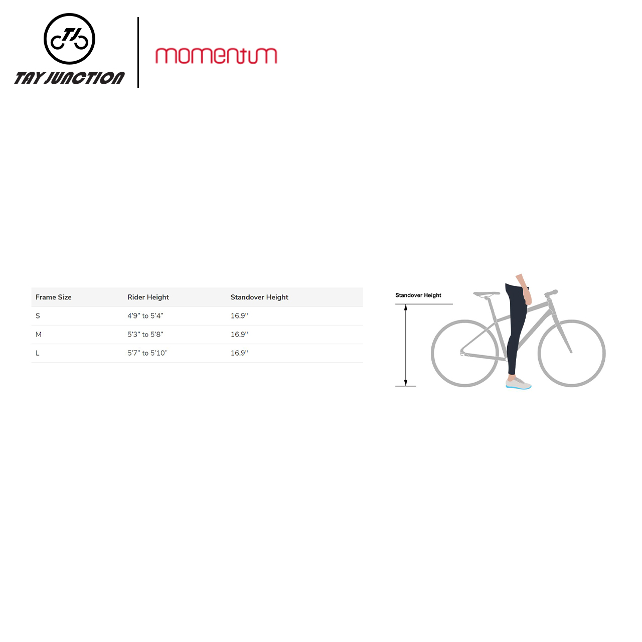 Xe đạp hybrid Momentum Vida Low Entry