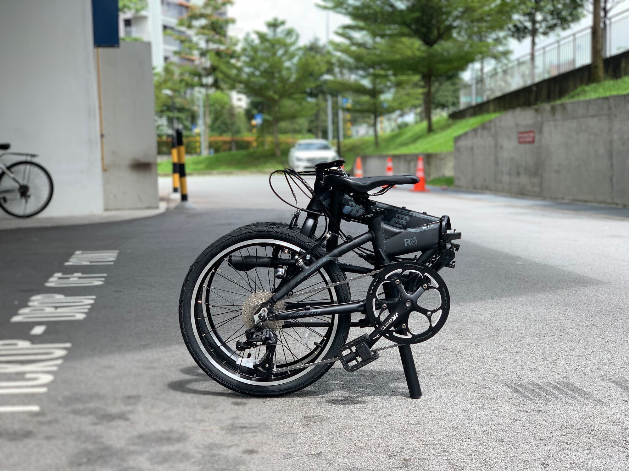 20” RIFLE  R8 folding bike 9 speed，10.5kg  Aluminum bicycle Version 2024 · v5