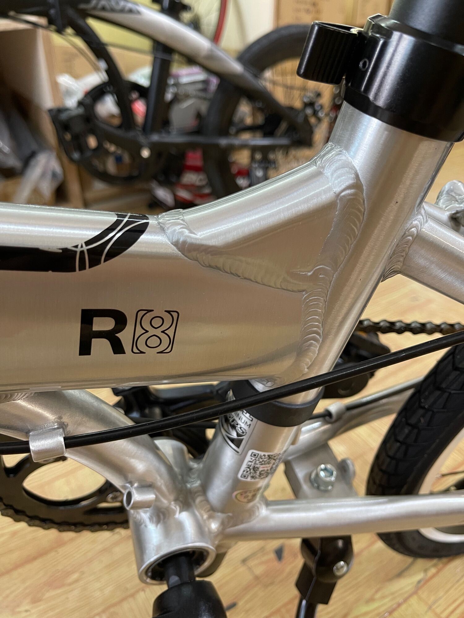20” RIFLE  R8 folding bike 9 speed，10.5kg  Aluminum bicycle Version 2024 · v5
