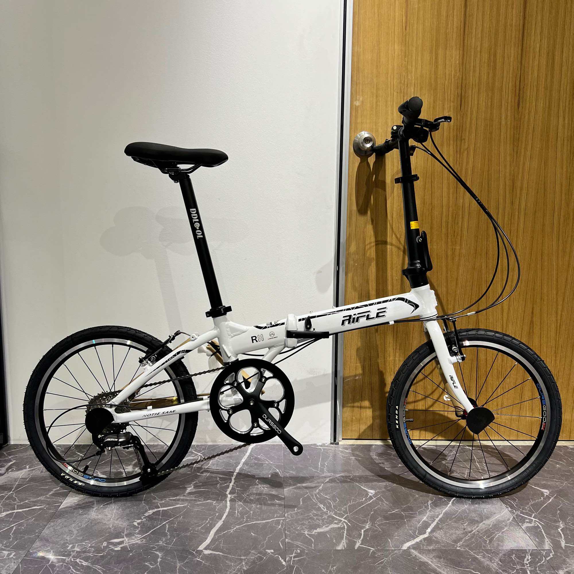 20” RIFLE  R8 folding bike 9 speed，10.5kg  Aluminum bicycle Version 2024 · v5
