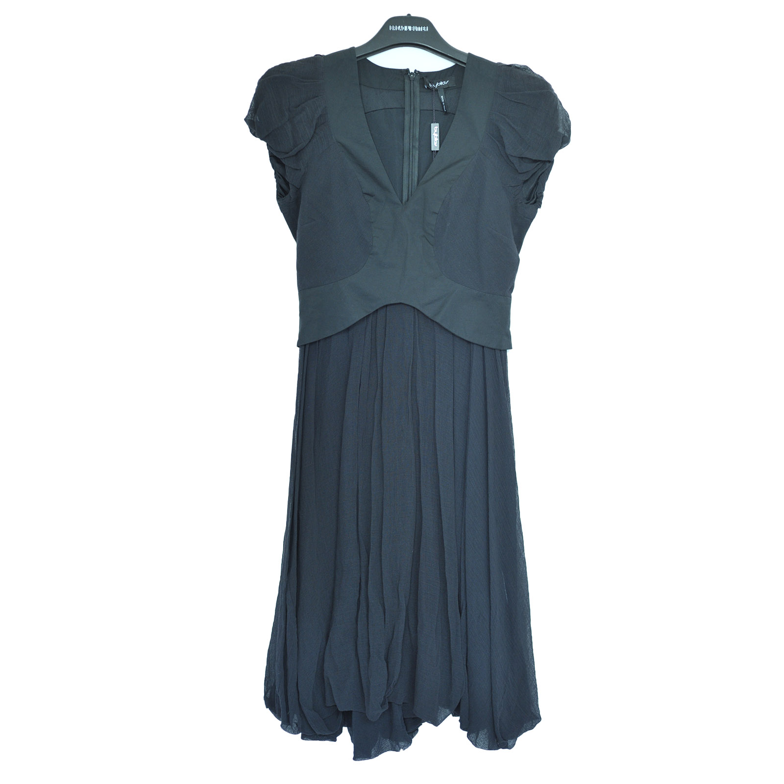 Byblos Women's S/S V/Neck 2 layer Dress · v6