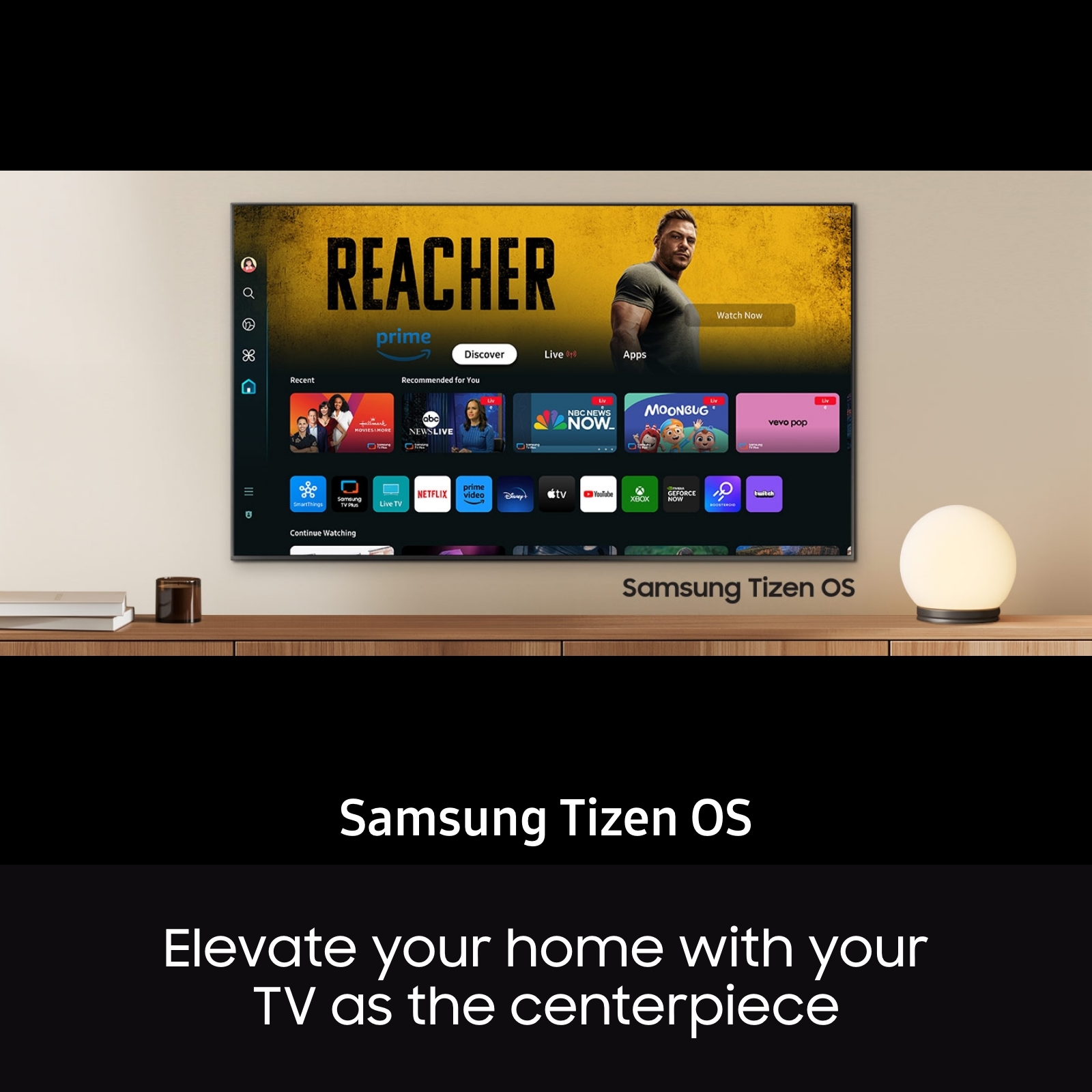 Samsung Crystal UHD DUE800 4K Tizen OS Smart-TV (2024) [Exklusiv online]