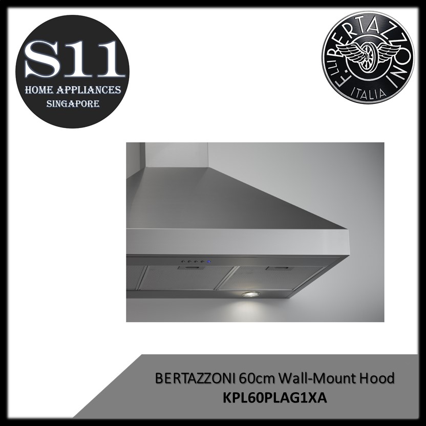 เครื่องดูดควันติดผนัง BERTAZZONI KPL60PLAG1XA ขนาด 60 ซม. *รับประกันในพื้นที่ 1 ปี