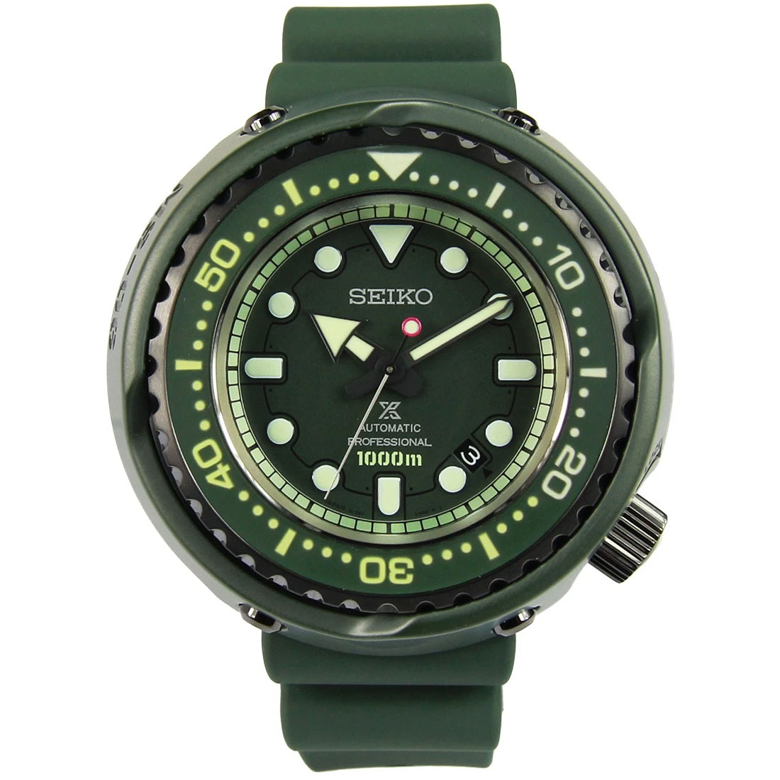 Seiko SLA029J1 SLA029 SLA029J Green Gundam MS-06 Zaku II Prospex Automatic Diving Watch WR1000m