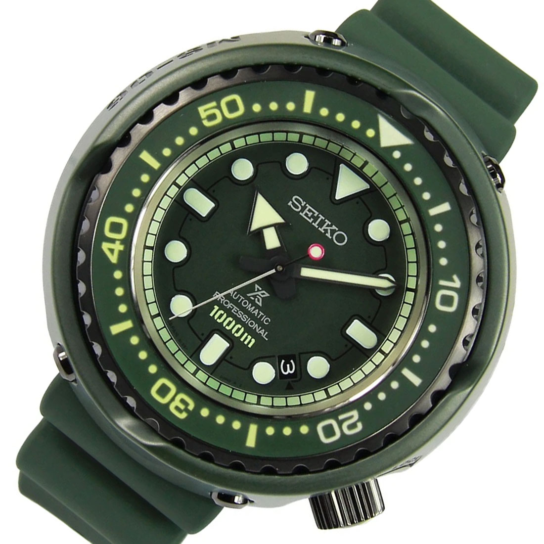 Seiko SLA029J1 SLA029 SLA029J Green Gundam MS-06 Zaku II Prospex Automatic Diving Watch WR1000m · v4