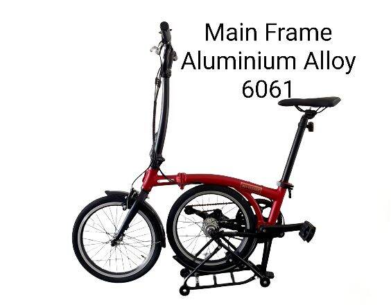 Alps tri-folding bike · v4
