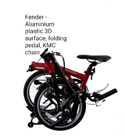 Alps tri-folding bike · v4