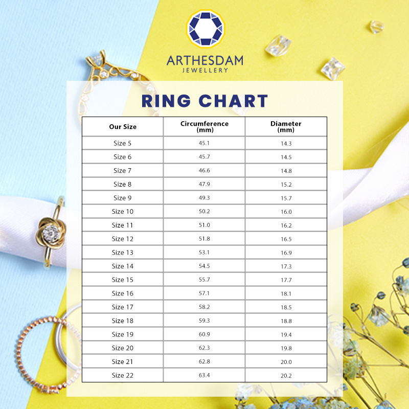 Arthesdam Jewellery 916 Gold Lucky Coins Ring