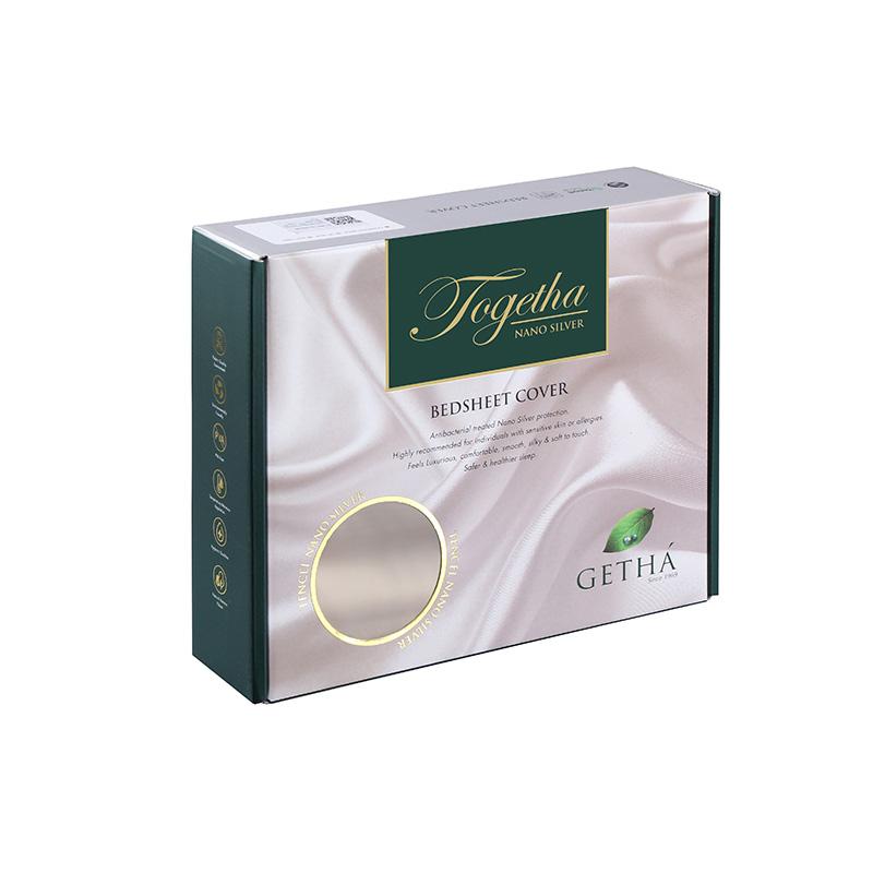 Getha 6PCS Tencel Nano Gümüş Çarşaf Seti