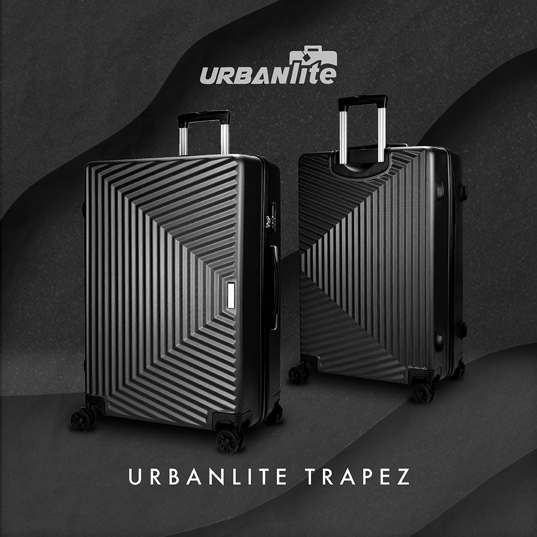 [SG Ready Stock] URBANlite Trapez 3 In 1 Bundle 360° 8 Wheels Spinner Luggage - ULH9913 3 Working Days For Delivery By Universal Traveller · v2