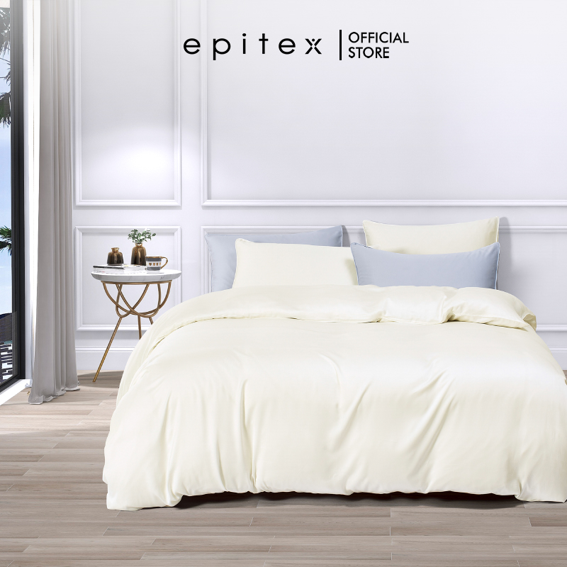 (Online Özel) Epitex 1600TC 100% Tencel Lite Solid Collection Yatak Örtüsü - Lastikli Çarşaf - Yatak Takımı