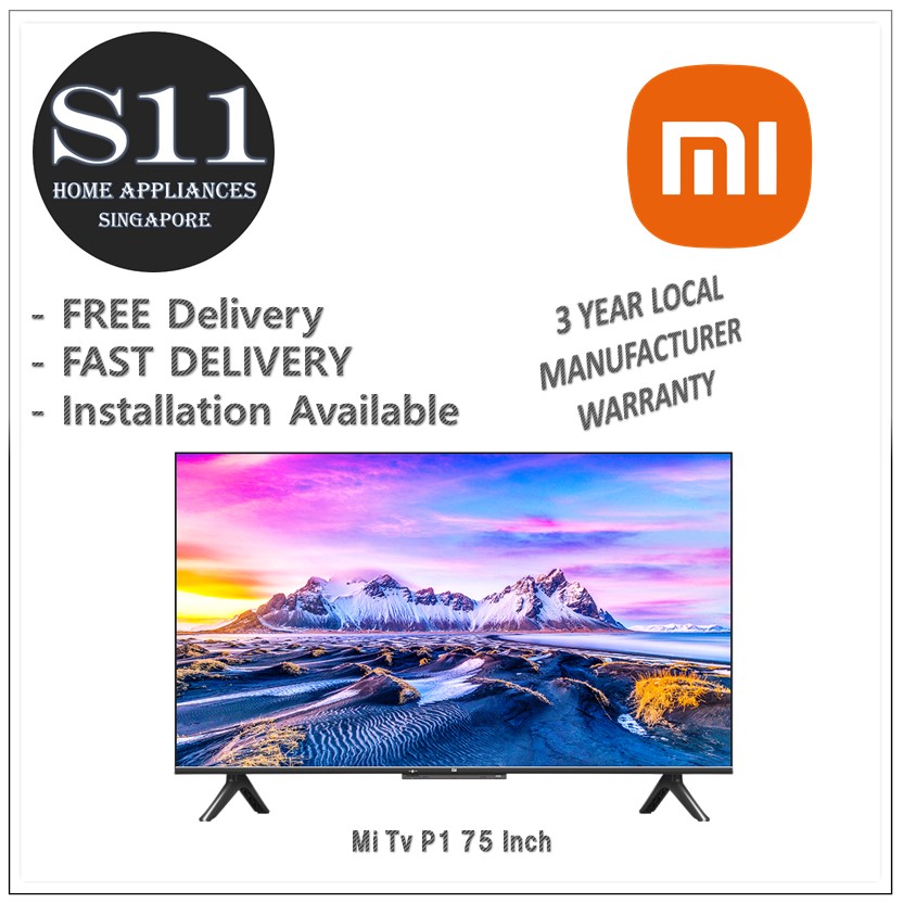Televisor inteligente Xiaomi TV 32/43/55/65/75 pulgadas 4K UHD (set local) + 3 años de garantía local