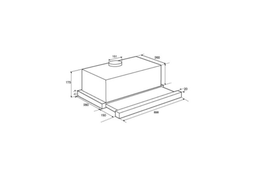 BERTAZZONI K90TELXA 90 cm telescopic hood / FREE EXPRESS DELIVERY · v3
