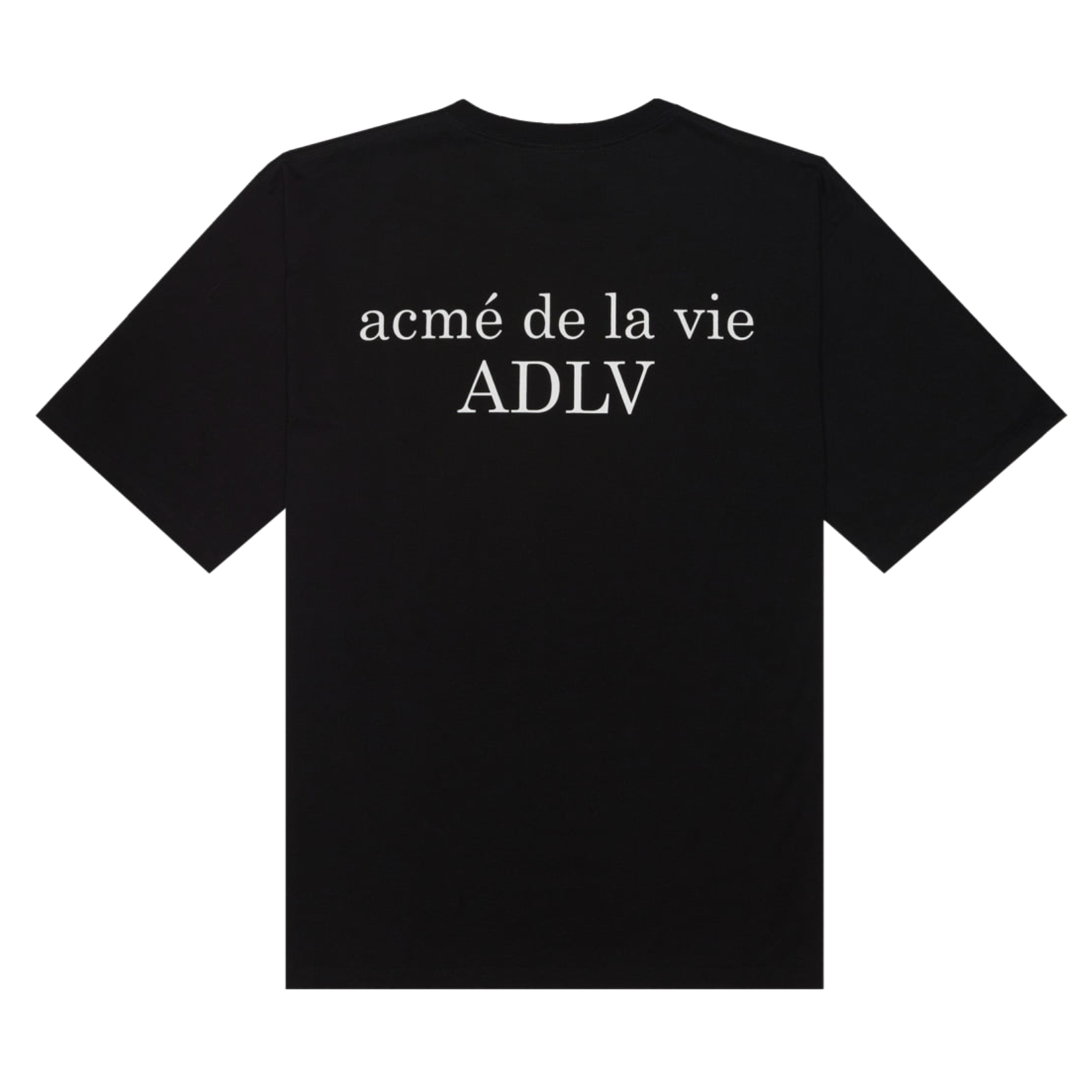 T-shirt a maniche corte Acme de la vie ADLV Basic nera