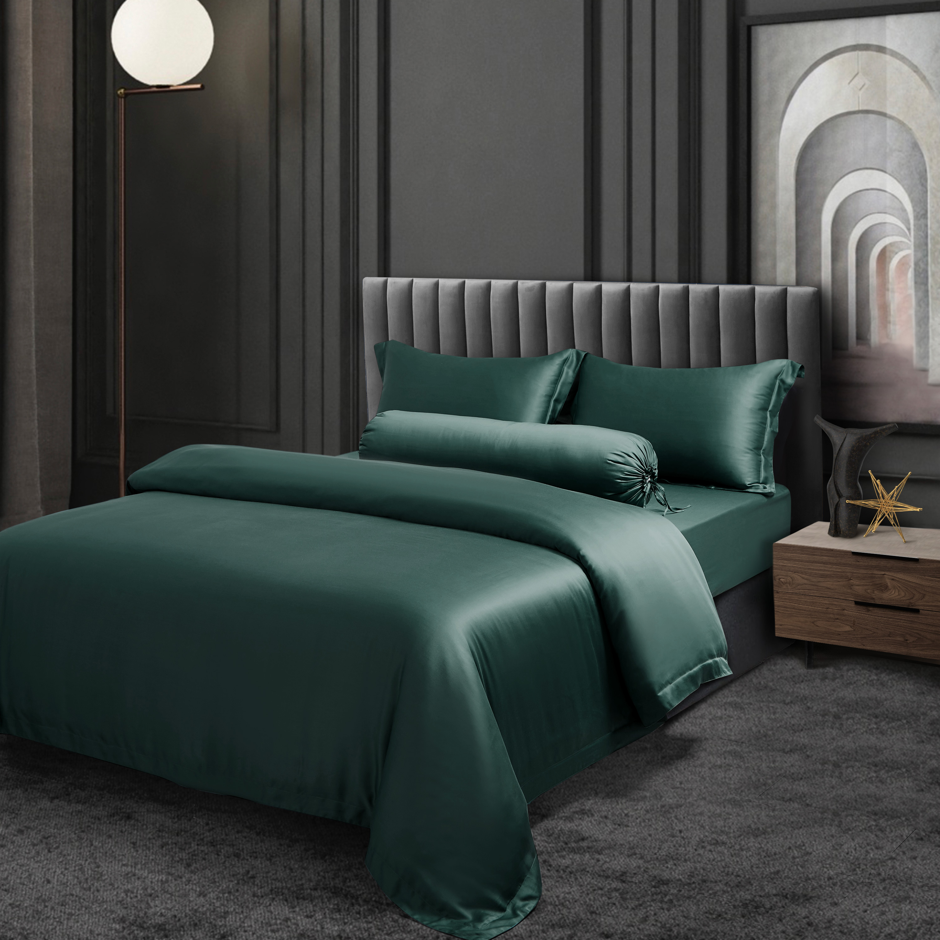 ชุดเตียง Palais Suite TENCEL™ LF สีเขียวมรกต
