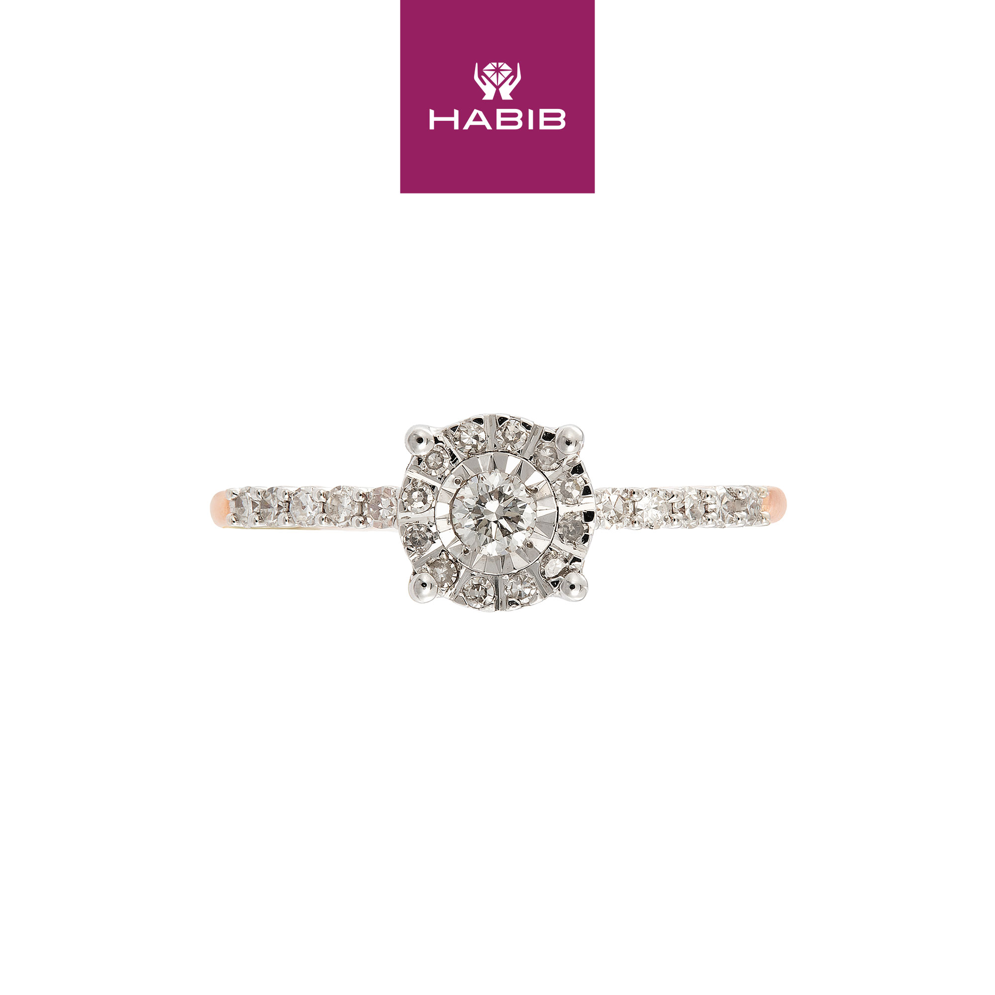 HABIB Diamond Ring in 375/9K Rose Gold 259701220 · v6