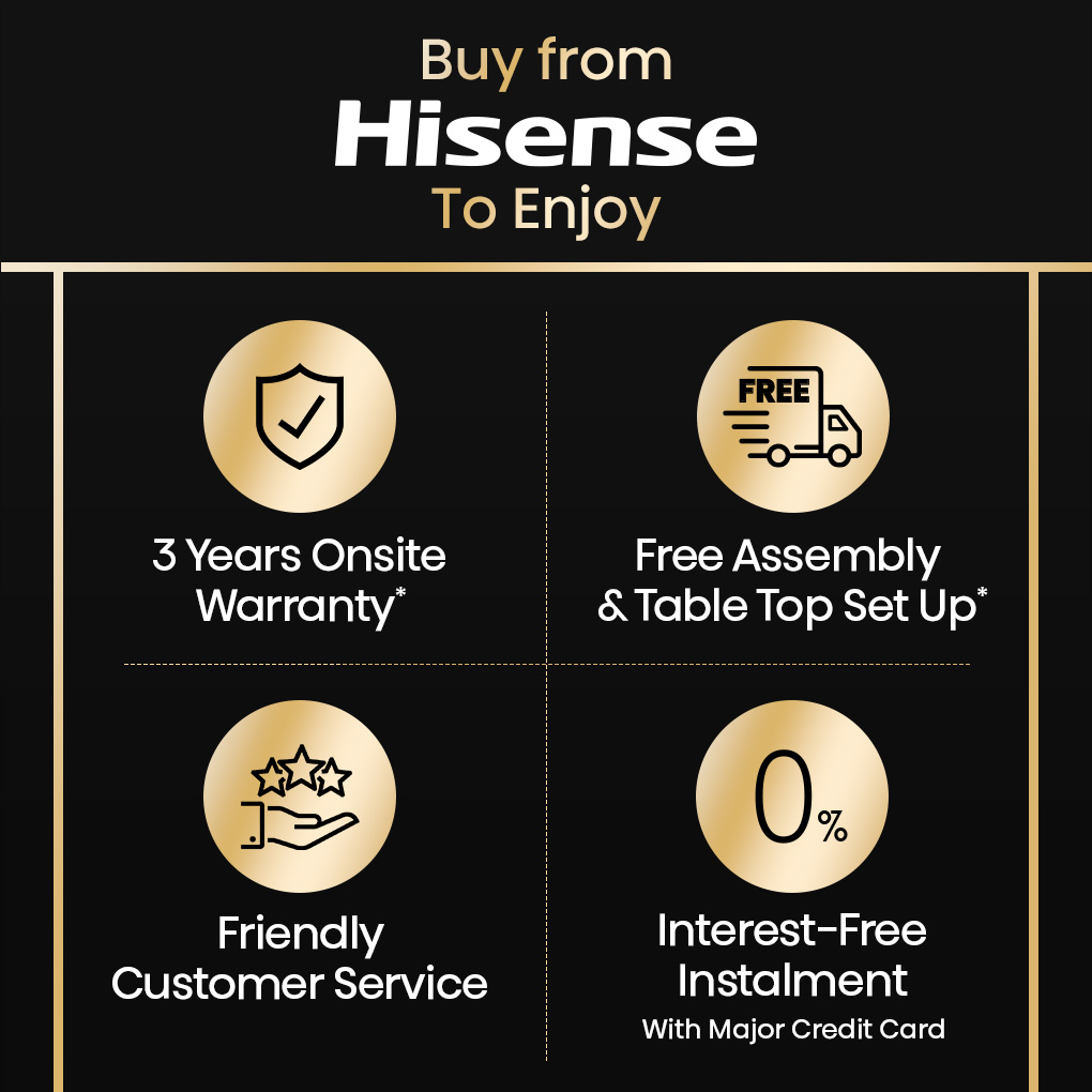 Hisense A4 40 inch Smart TV | FHD | Google Play | Hey Google | Chromecast | DTS Virtual X | Dolby Audio | Bezelless | Bluetooth Remote | Youtube | Netflix | Disney+ | meWatch
