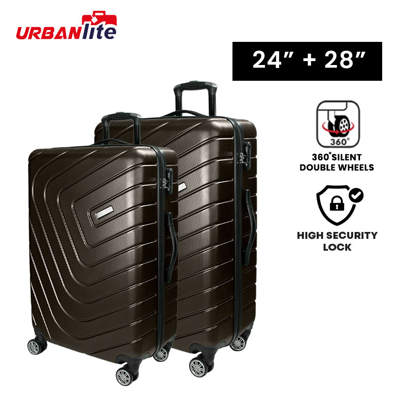 [SG Ready Stock] URBANlite Rayer 24"+28" Inch Bundle Set 360° Spinner 8 Wheels ABS Hard case- ULH21905 Within 3 Working Days By Universal Traveller · v4