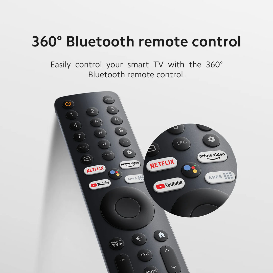 (Offiziell) Xiaomi TV A 43 FHD 2025 TV Smart Google TV DVB-T2/C Sprachsteuerung 1,5 GB RAM 8 GB ROM 5G WIFI Bluetooth 5.0 Google OS HD Smart-TV-Fernseher Google Playstore YouTube Chromecast (3 Jahre Garantie)