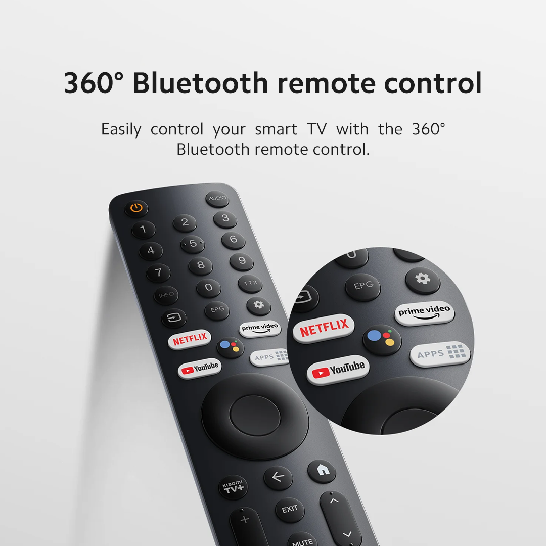 (Oficjalny) Xiaomi TV A 55 2025/ TV S Mini LED 55 2025 | Google TV 4K Ultra HD DCI-P3 94% gama kolorów HDR10+ Google Playstore Wbudowany Chromecast Dolby Vision i wyświetlacz bez obramowania (3 lata gwarancji)