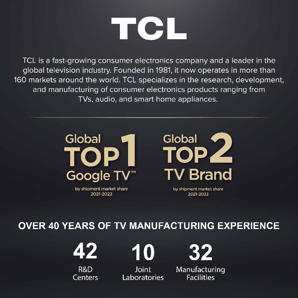 【5 lat gwarancji】TCL V6B/P635 4K Google TV | Android TV | 43 50 55 65 cali | Dolby Audio | HDR 10 | HDMI 2.1 | Konstrukcja bez krawędzi | Dolby Audio | Sterowanie głosowe