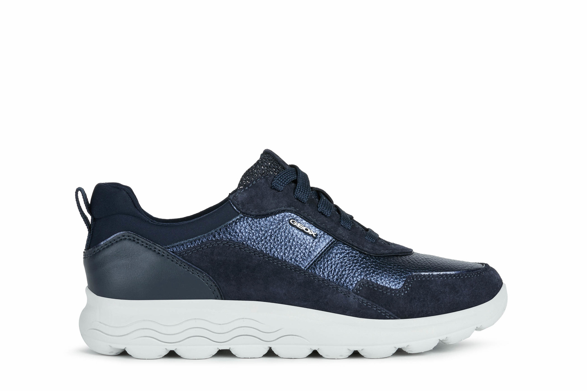 GEOX WOMEN SHOES SNEAKER D SPHERICA BLUE/NAVY