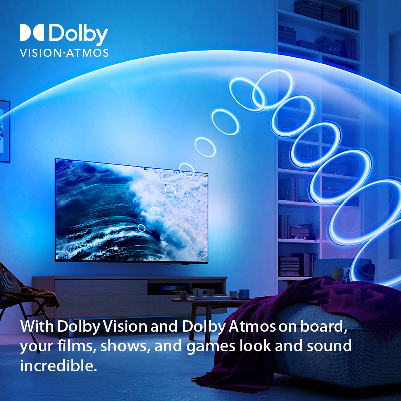 تلفزيون جوجل فيليبس 4K UHD LED موديل 2024، 55 بوصة |