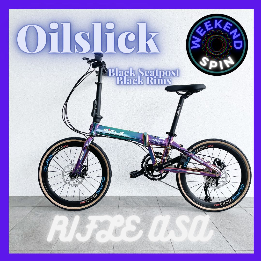 [Stock Ready] RIFLE RD10 ASA 20" Folding / Foldable Bicycle · v5