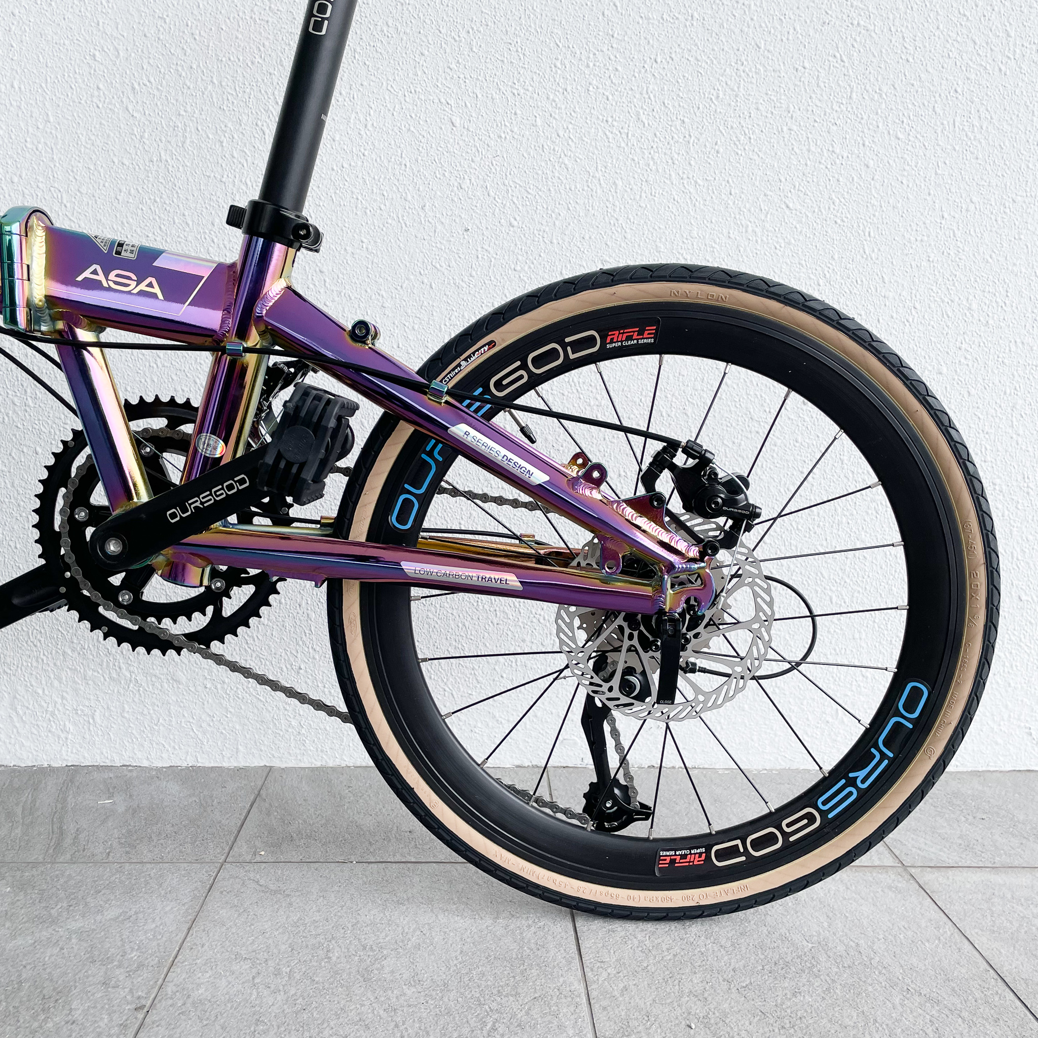 [Stock Ready] RIFLE RD10 ASA 20" Folding / Foldable Bicycle · v5