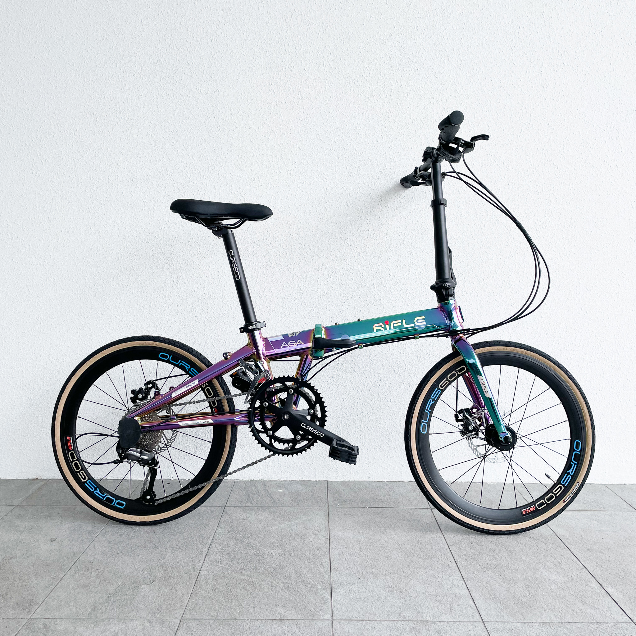 [Stock Ready] RIFLE RD10 ASA 20" Folding / Foldable Bicycle · v5