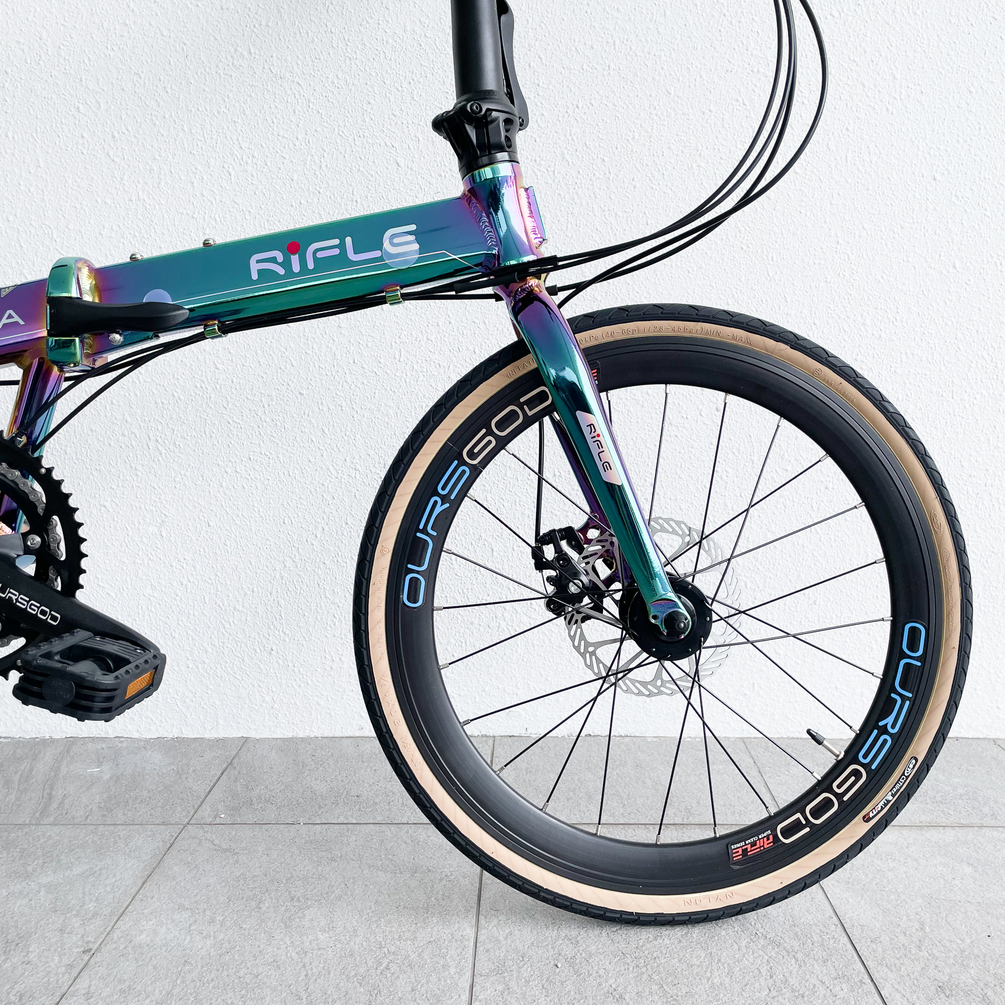 [Stock Ready] RIFLE RD10 ASA 20" Folding / Foldable Bicycle · v5