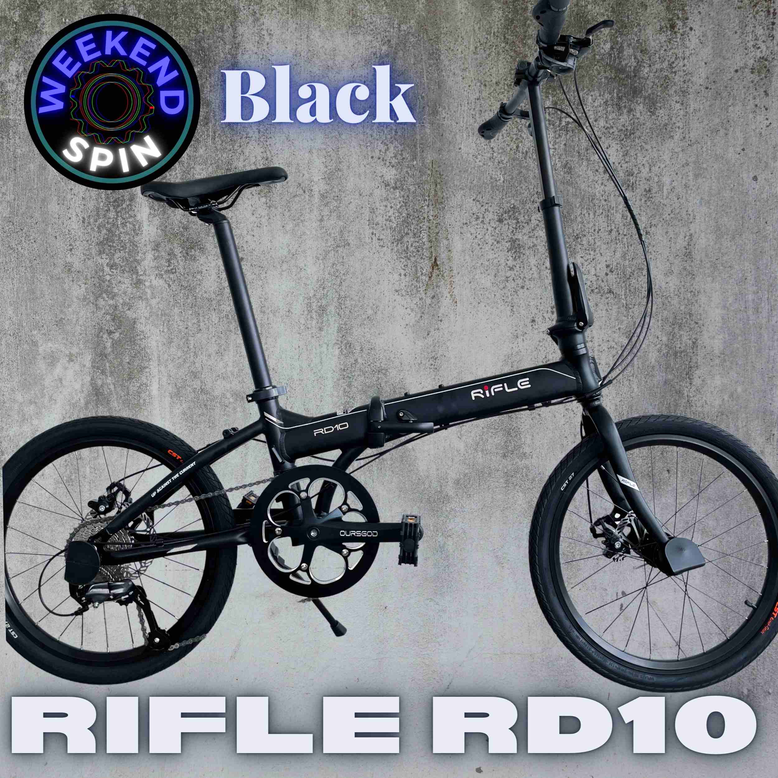 [Stock Ready] RIFLE RD10 ASA 20" Folding / Foldable Bicycle · v5