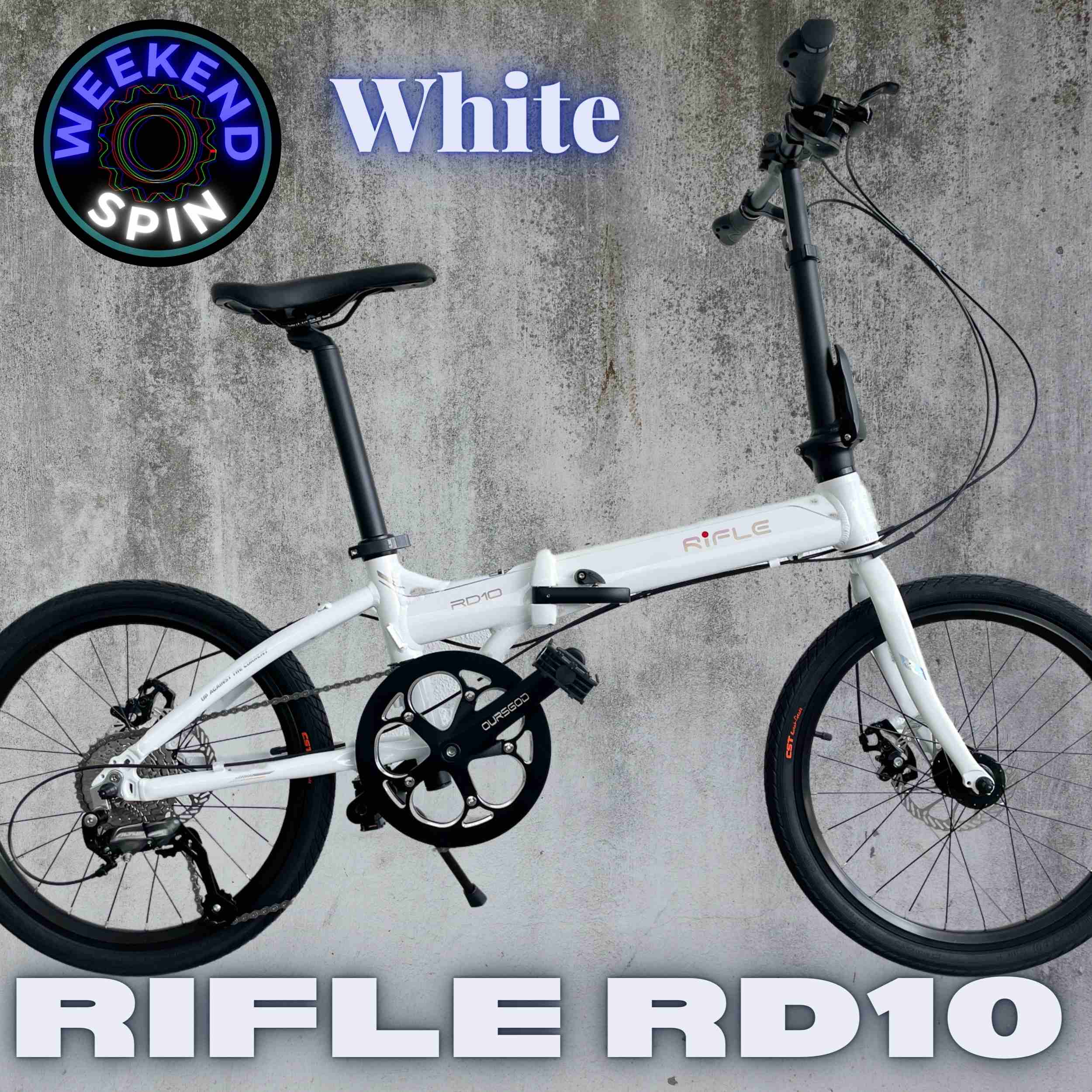 [Stock Ready] RIFLE RD10 ASA 20" Folding / Foldable Bicycle · v5