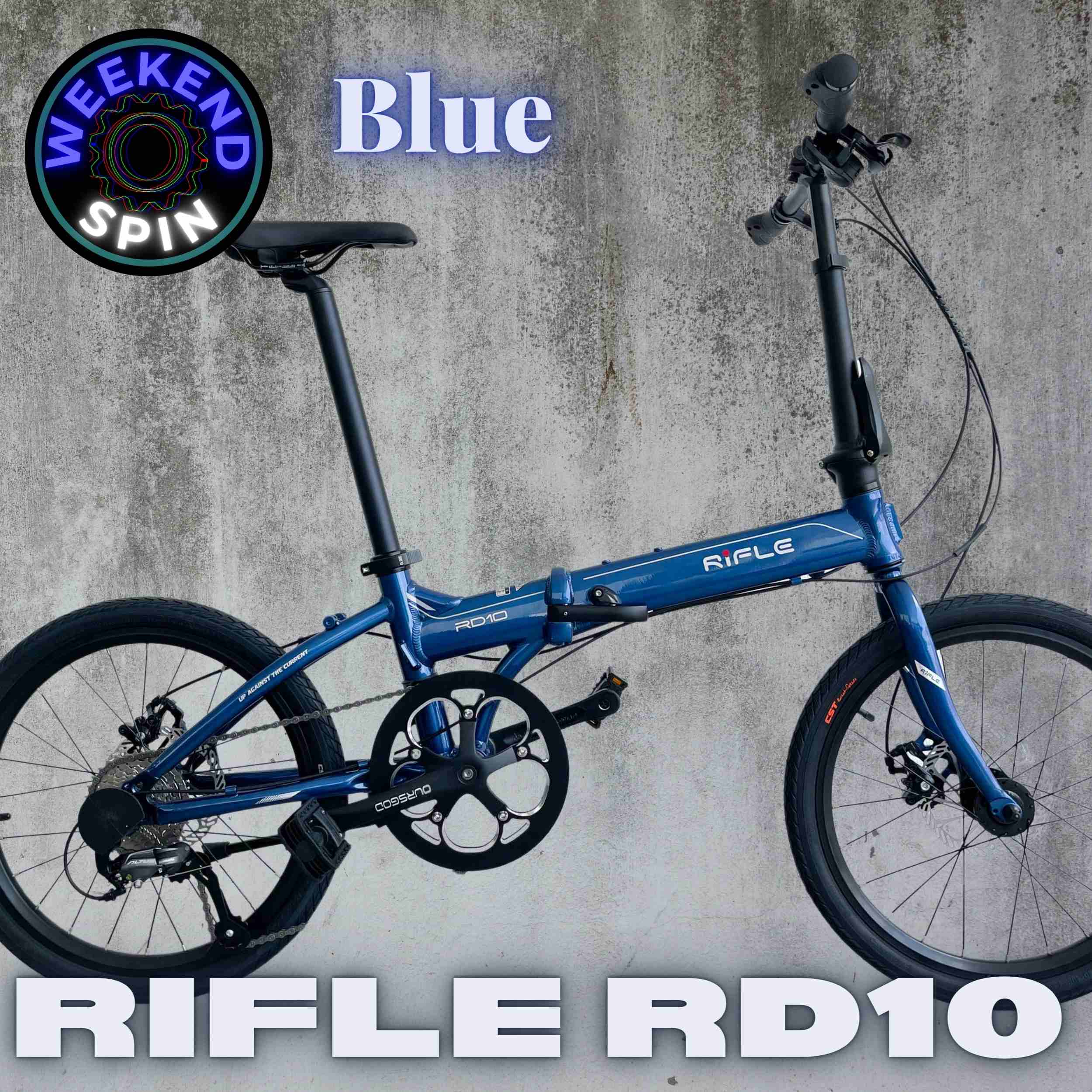[Stock Ready] RIFLE RD10 ASA 20" Folding / Foldable Bicycle · v5