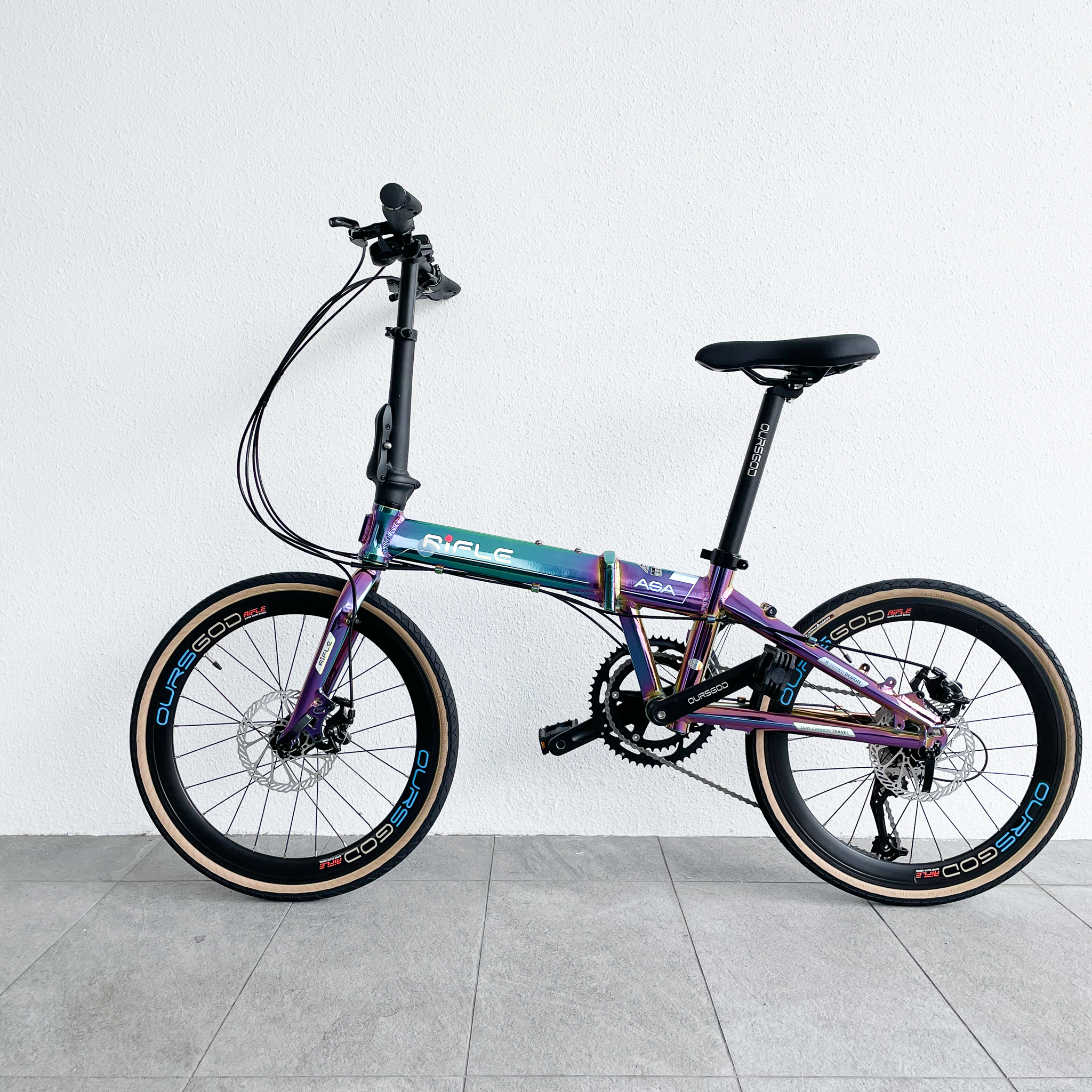 [Stock Ready] RIFLE RD10 ASA 20" Folding / Foldable Bicycle · v5