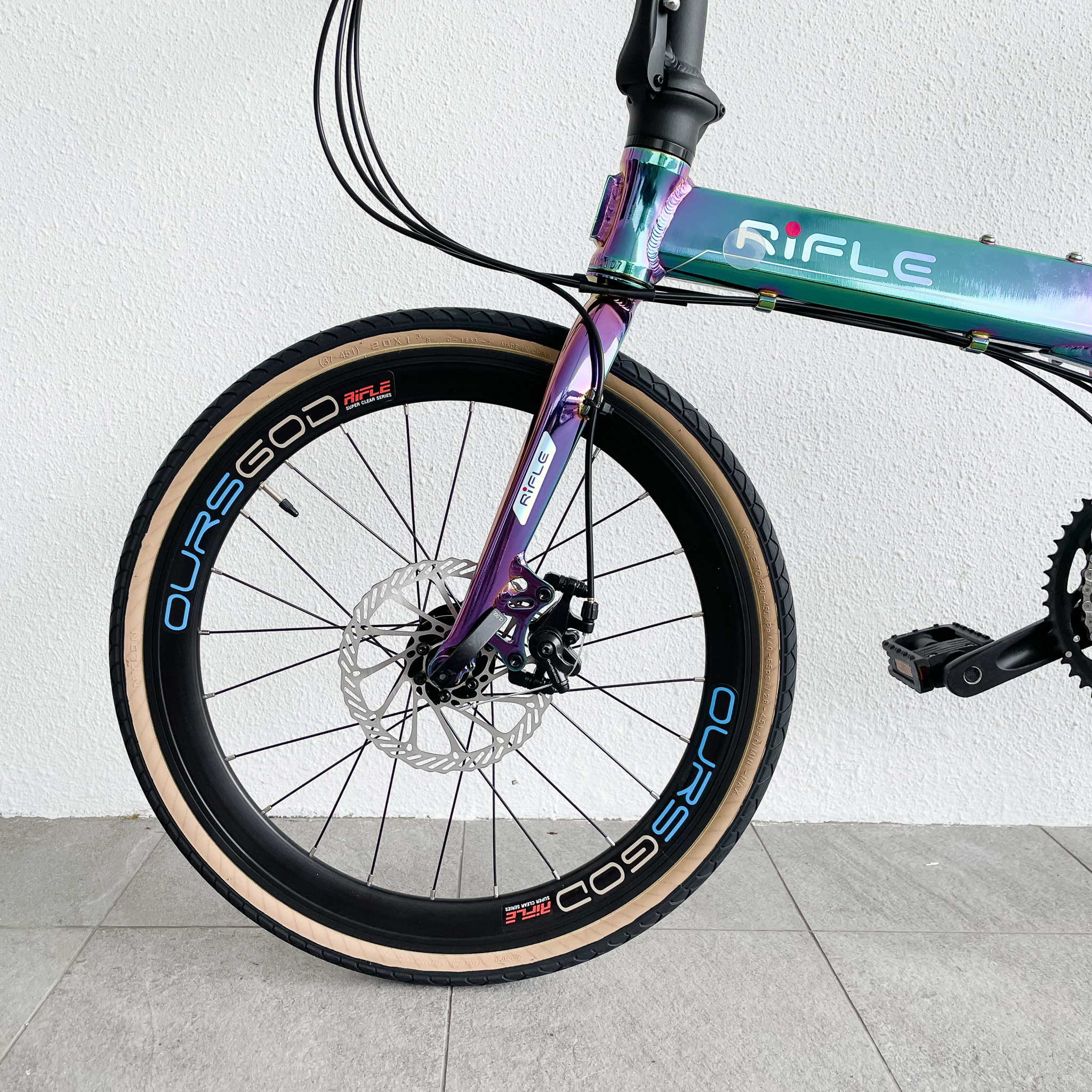 [Stock Ready] RIFLE RD10 ASA 20" Folding / Foldable Bicycle · v5