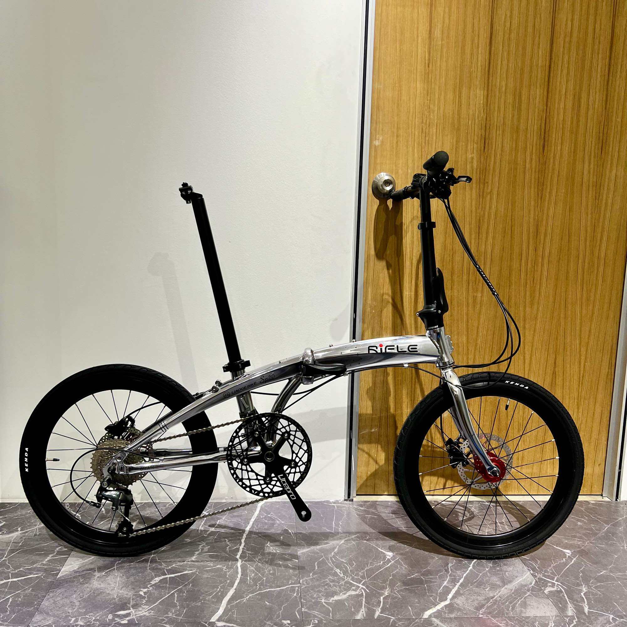 Rifle Sp20 X Liaoge451 Hydraulic disc brake Shimano Tiagra 10 speed Aluminium folding bike 20 inch · v7