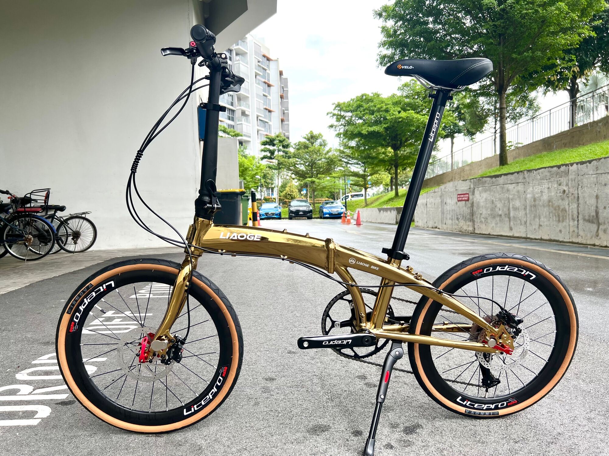 Rifle Sp20 X Liaoge451 Hydraulic disc brake Shimano Tiagra 10 speed Aluminium folding bike 20 inch · v7