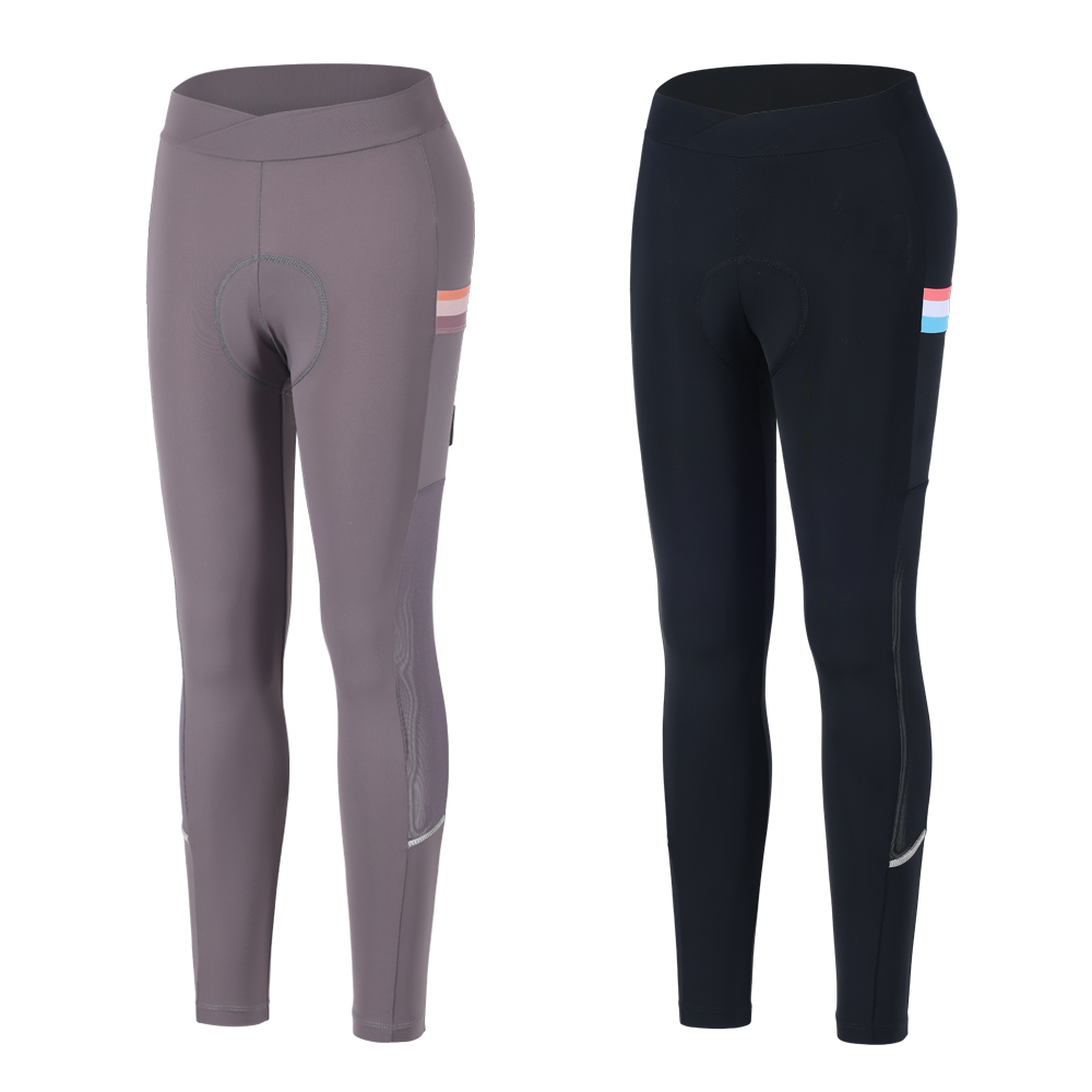 Santic Women Cycling Pants Road Bike Tight Professional 4D Padding Mesh Breathable Quick-dry Pocket L2C04142