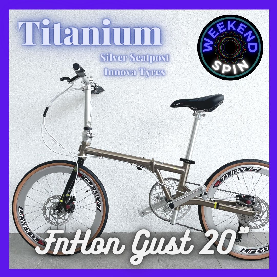 [Stock Ready] Fnhon Gust 20" Foldable / Folding Bicycle · v6