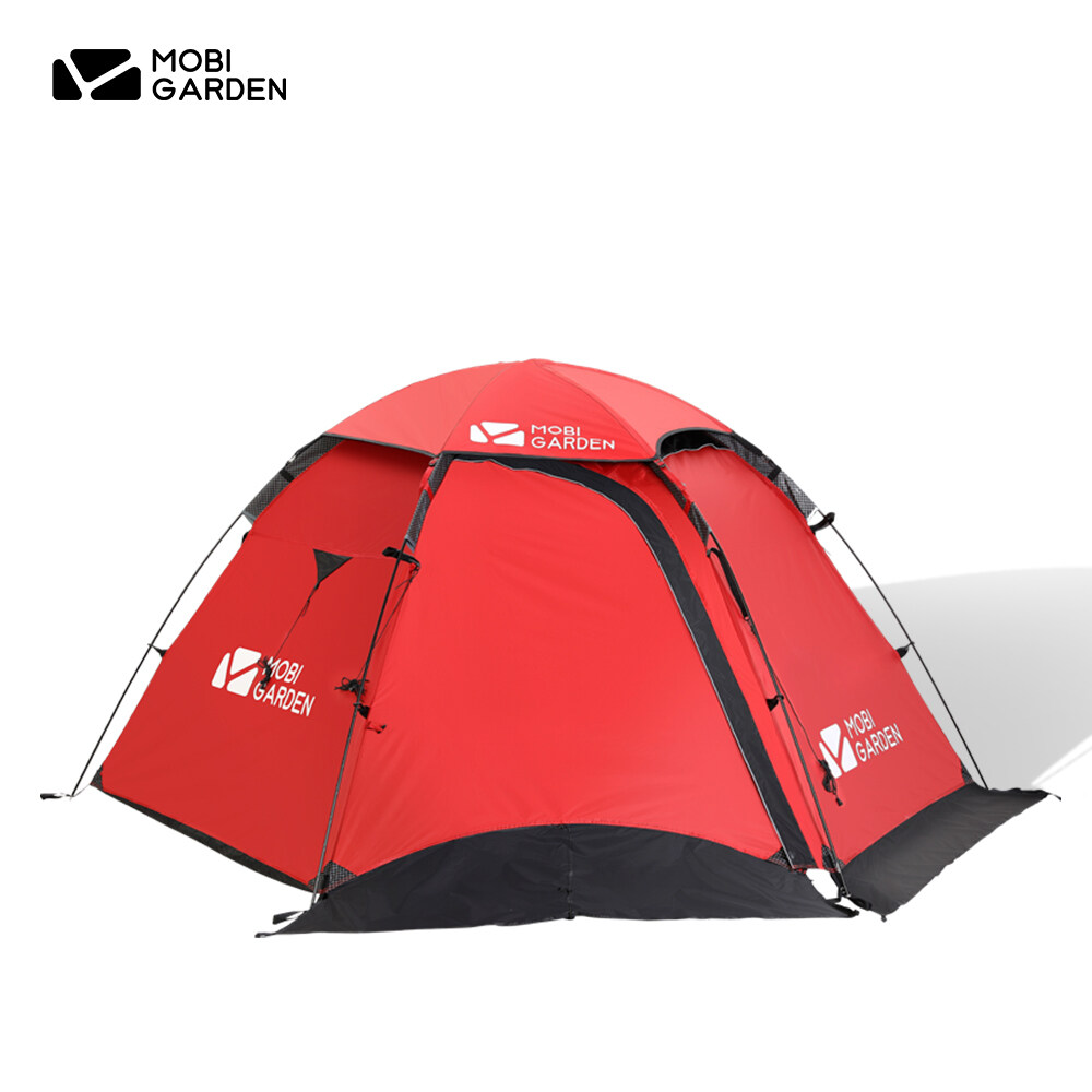 MOBI GARDEN Hiking Backpacking Tent High Mountain Anti-rainstorm Anti-snow Anti-storm Adventure