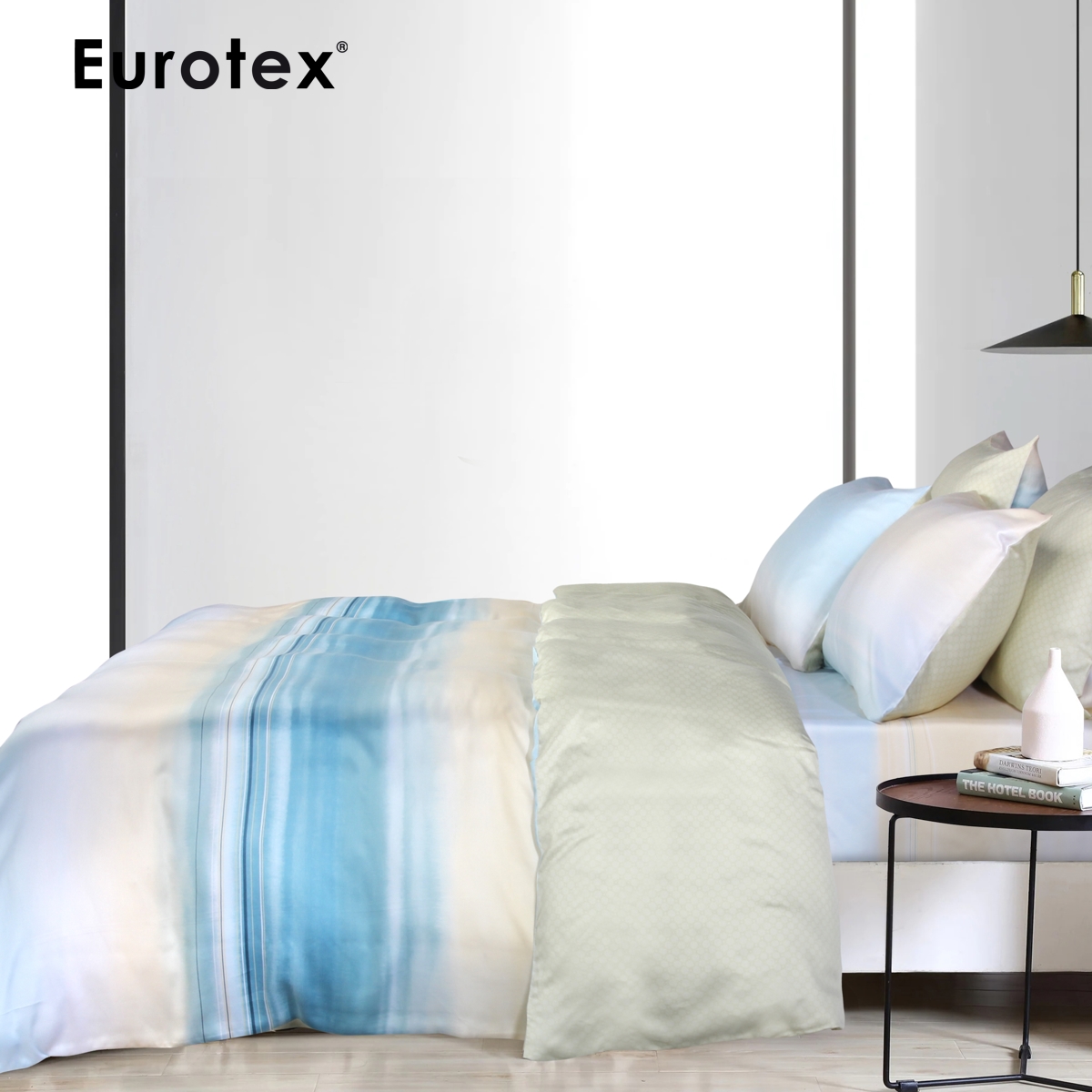 Eurotex Mod Living Fadenzahl 1000, 100% TENCEL™ -Fasern, Spannbettlaken-Set/Bettdecke, Newmark